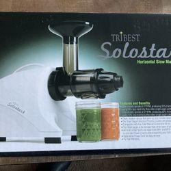 Juicer Semi-new Solostar 4 Cold Pressed Juicer 