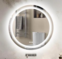 LUVODI Round LED Mirror New in Box 32x 32