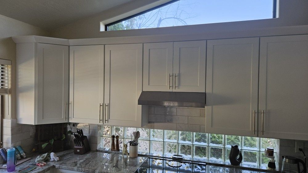 White Shaker Faceframes And Doors For Sale