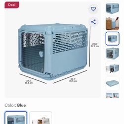 Brand new collapsible dog crate