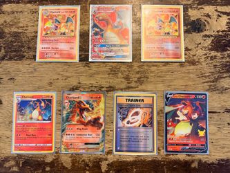 Charizard card lot