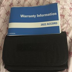 2022 Honda Accord Owner’s Manual