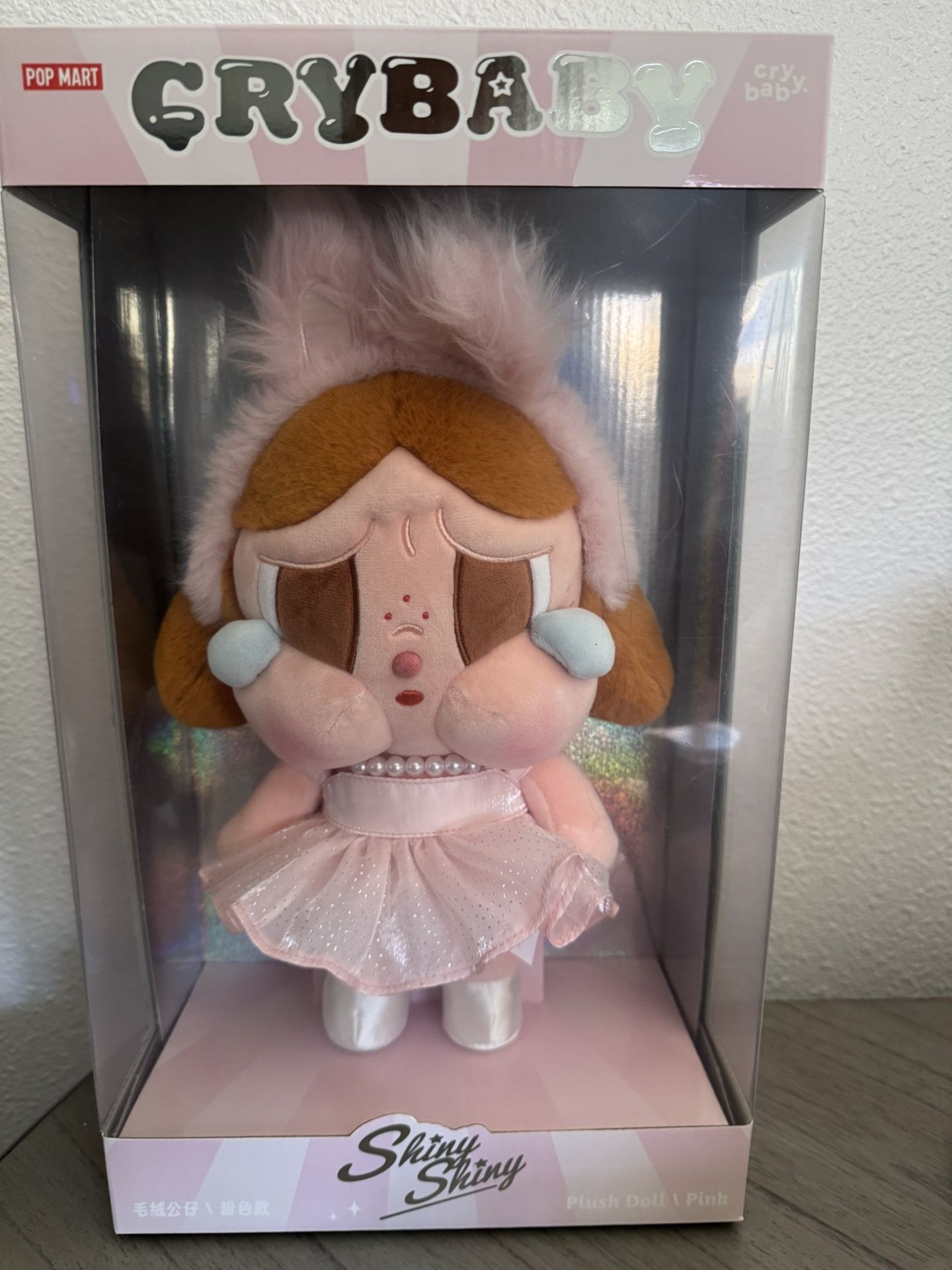 Crybaby Shiny Shiny Pink Plush Doll