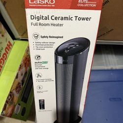 Lasko Digital Ceramic Tower Heater – Open Box (Like New)
