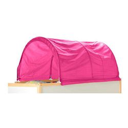 MOVING ! IKEA Kura Bed Pink Canopy 