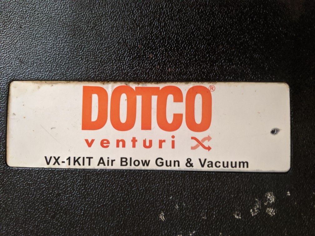 Dotco™ VX-1KIT Air Blow Gun & Vacuum Set