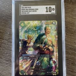 Roronoa Zoro - PRB02-006 (SP) One Piece The Azure Sea's Seven SGC 10 Pop 1