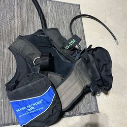 Scuba Network Diving Vest Size M