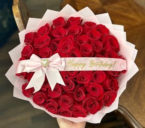 Happy Birthday Rose Bouquet