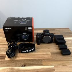 Sony Alpha a7 III 24.2MP Mirrorless Digital Camera Body