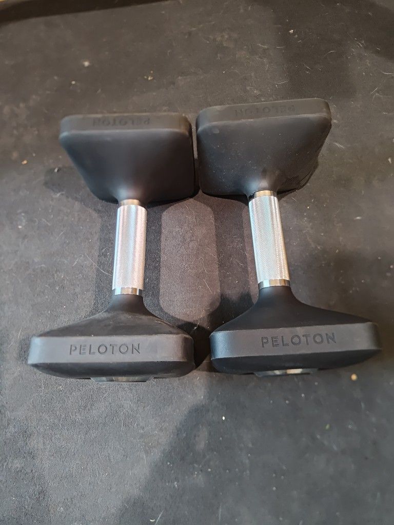 Peloton 25lb Rubber Dumbbells --