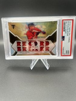 Topps 2018 Triple Threads Byron Buxton Relics Gold /9 #BB3 PSA 9