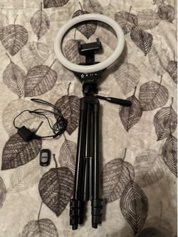 Ring Light with Tripod Stand and Remote