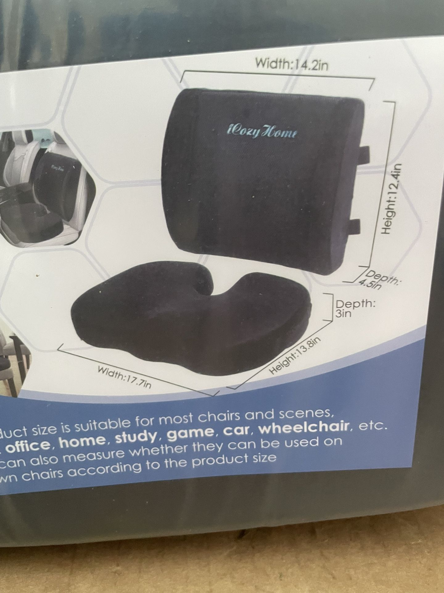 Seat cushion/ back rest