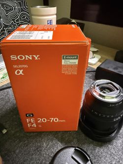 Sony FE 20-70 F4 Lens
