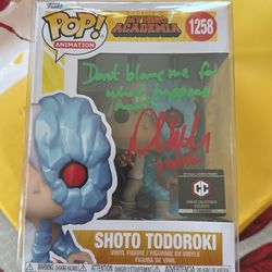 Shoto Todoroki #1258 Sign