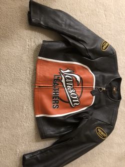 Authentic VANSON leather motorcycle jacket