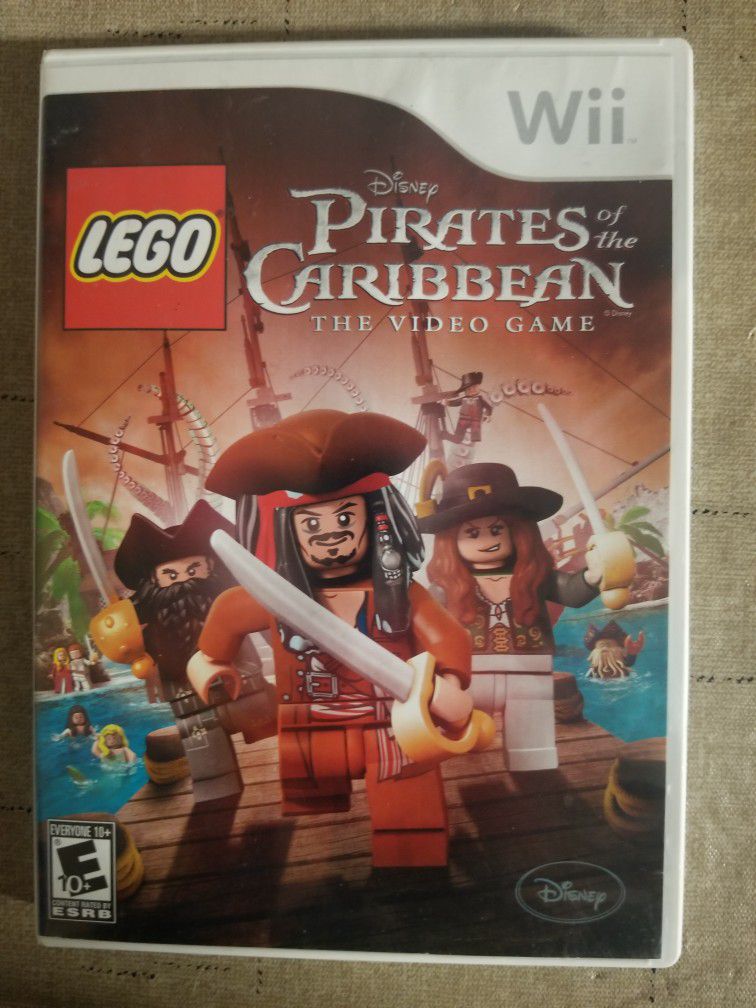 Pirates Of The Caribbean Lego Nintendo Wii Game 