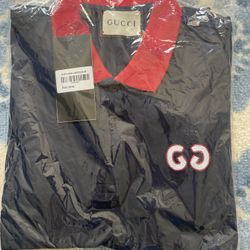 New Gucci Navy Color  Medium Siz Man Polo T-shirt