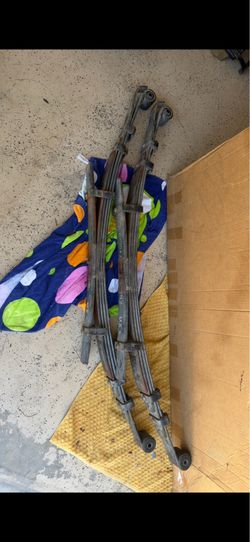 Tacoma add a leaf springs