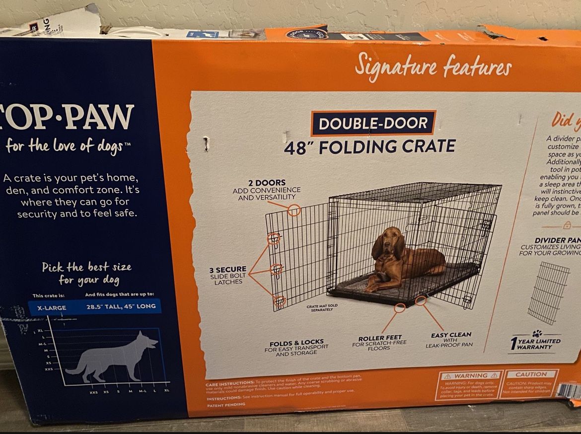 XL Dog Crate Brand New In Box