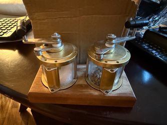 Fishing Spools Salt & Pepper