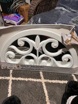 Mirror Half Moon Decor