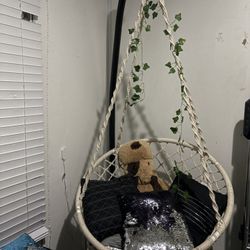 Egg chair we bought it last Christmas it’s only been sat in a handful of times comes with pillows