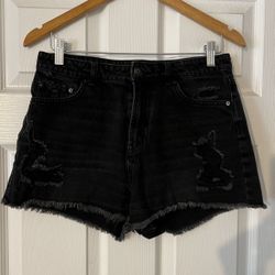 Wild Fable - Women’s Black Jean Shorts/ Size: 6