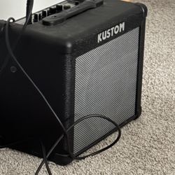 Kustom KBA10 Bass Amp – 10W Practice Amp w/ Cable