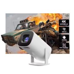 Mini Home 4K Video Projector Dual WiFi Bluetooth Portable Projector