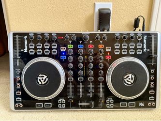 Numark N4 Digital DJ Controller Rare Model, Tested Working ( READ Fully )