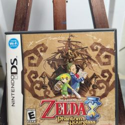 Zelda Phantom Hourglass Complete In Box 