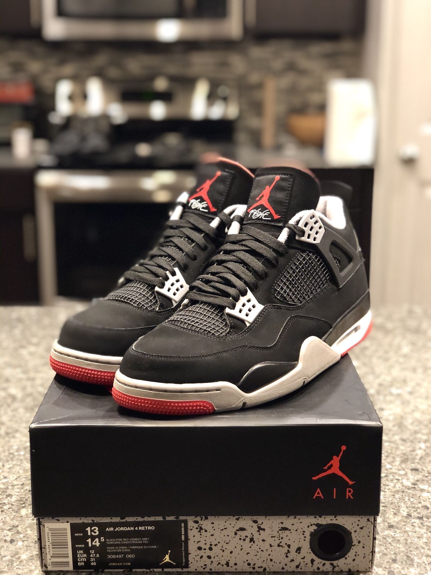 Jordan 4 Bred (2019)