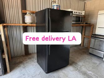 Black Top-Freezer Refrigerator free delivery LA