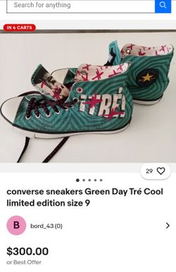 Converse Green Day Edition 