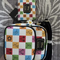 Hard Tag Loungefly Crossbody And Wallet Set 