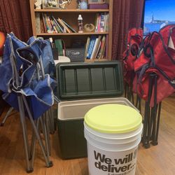 Outdoor Items. Used Once