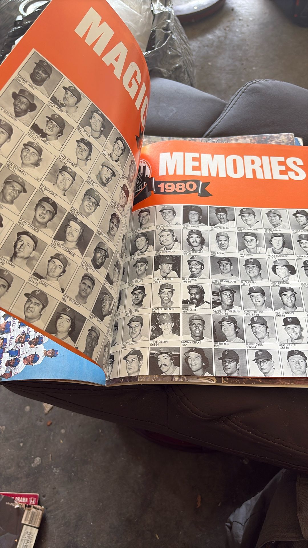 Official 1981 NY Mets Yearbook Great Condition
