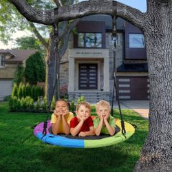 Saucer Tree Swing for Kids Adults
