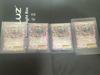 Make offer Rayquaza EX Pokémon Cards Lot of 4-