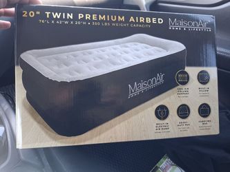 Self inflicted  air mattress