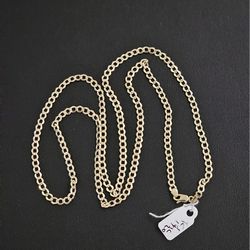 14k Gold Necklace 20 Inch