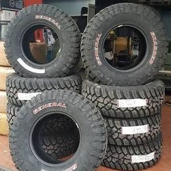 New General Grabber ATX All Terrain and X3 Mud Terrain Tires ALL Sizes