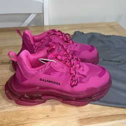 Balenciaga Triple S Clear Sole Sneakers