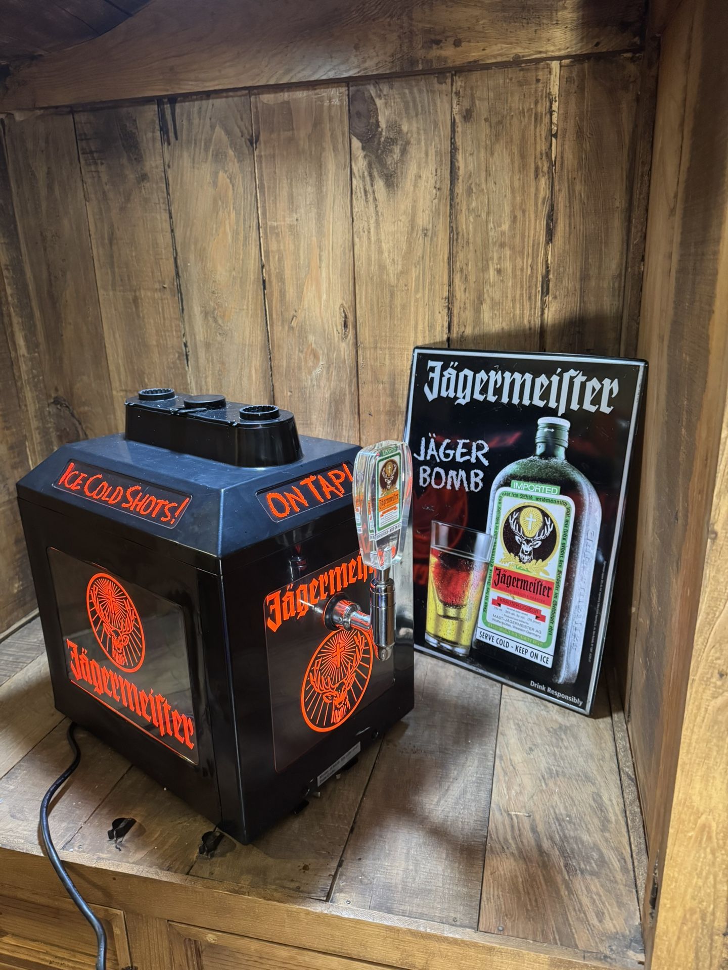 Jägermeister 3 bottle tap machine