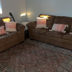 Loveseat & Couch