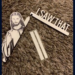 “I Saw That” Door Sign