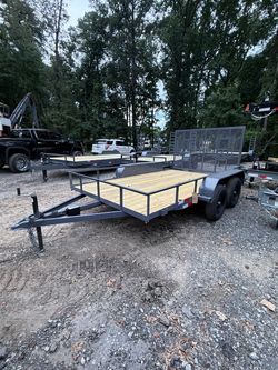 NEW 7x12 UTILITY TRAILERS