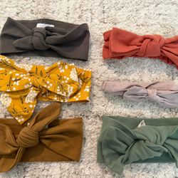 Baby girl bows set of 6